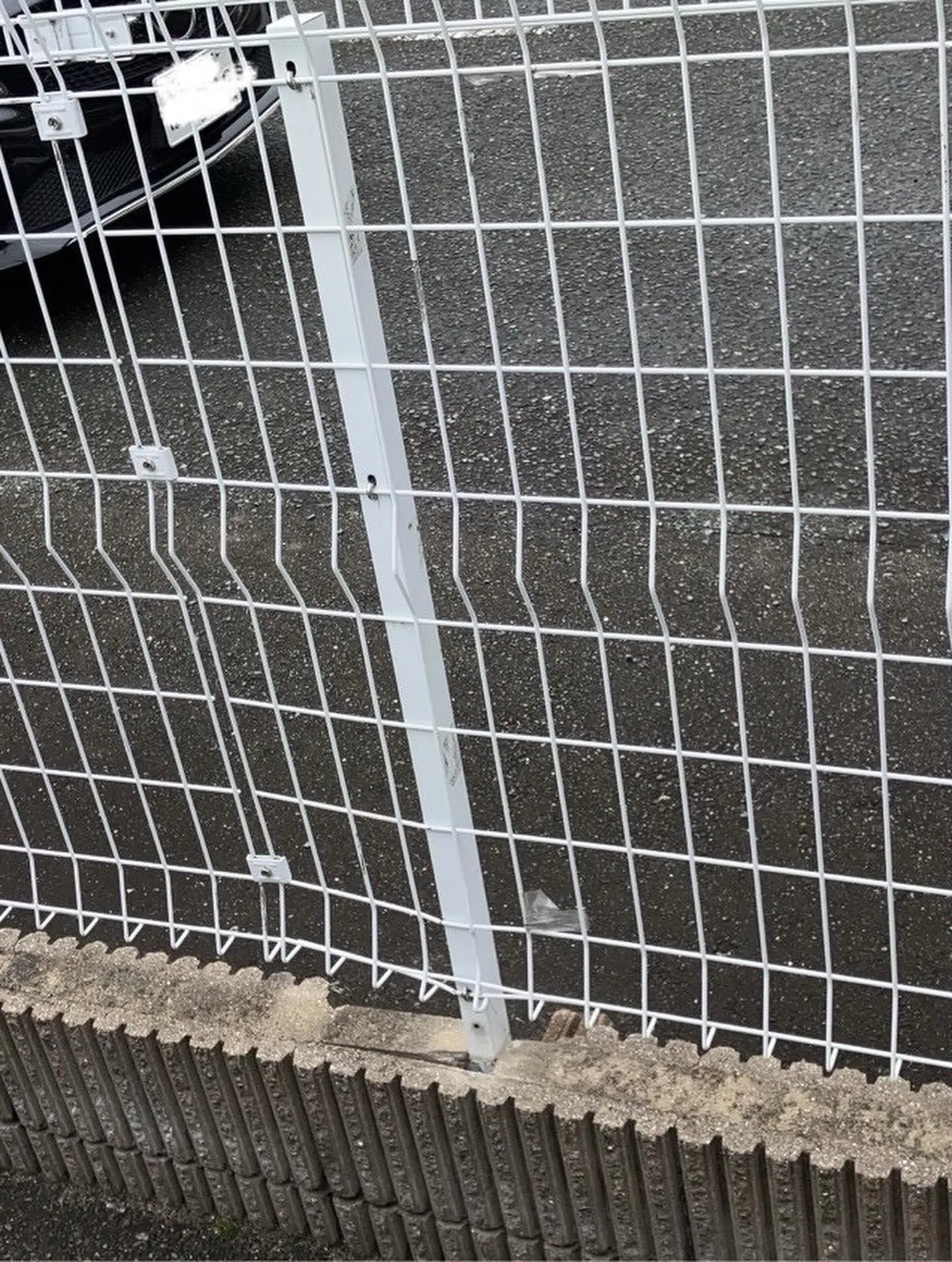 某ラーメン屋店舗福重店フェンス工事