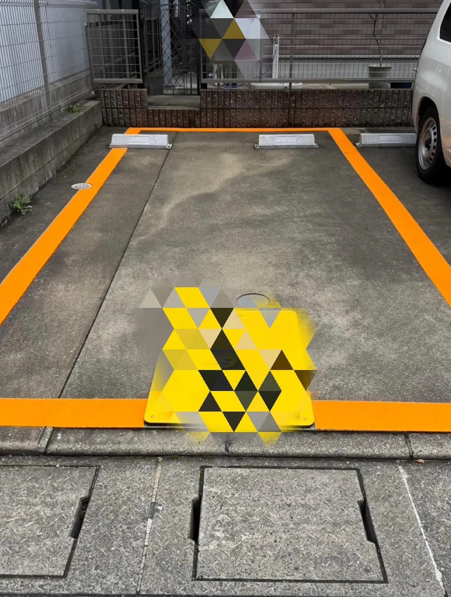 福岡市中央区駐車場工事をご紹介させて頂きます✨