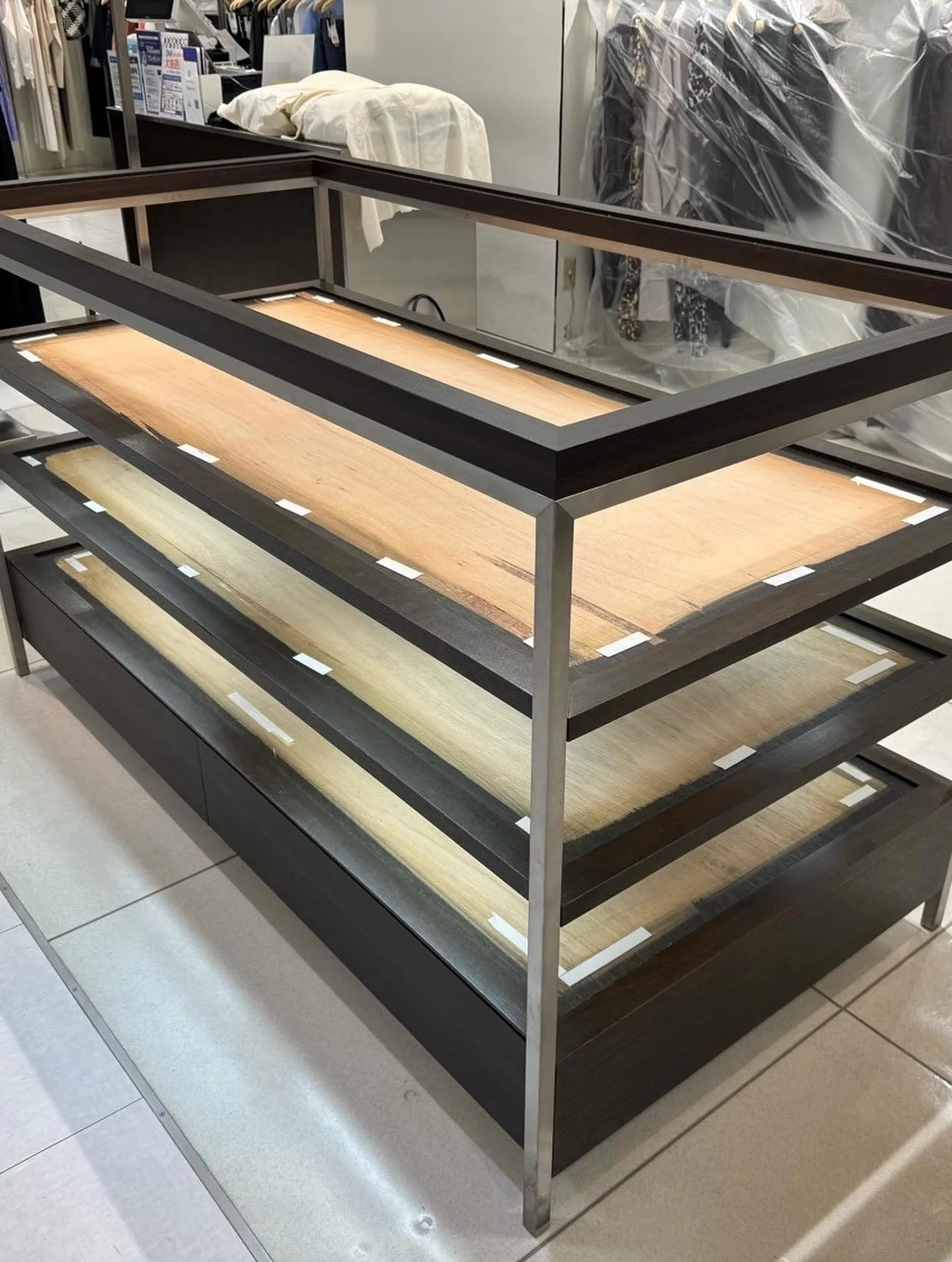 某衣服屋店舗長崎店　店舗工事