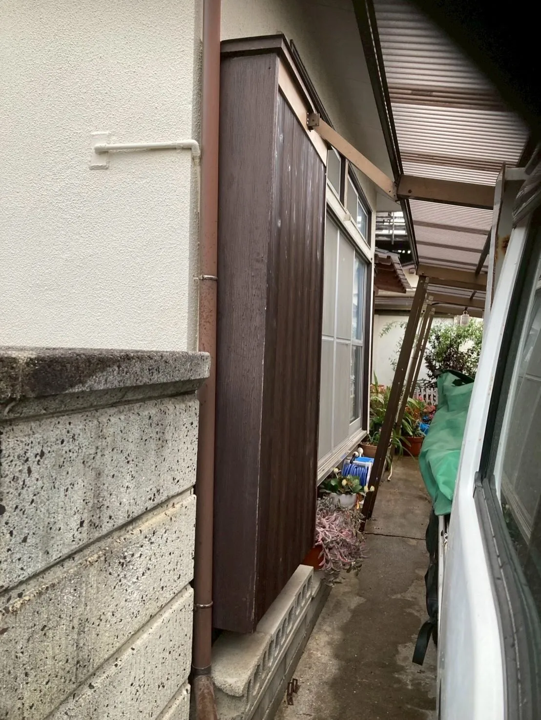 福岡市東区戸袋改修工事２つ目をご紹介させて頂きます✨