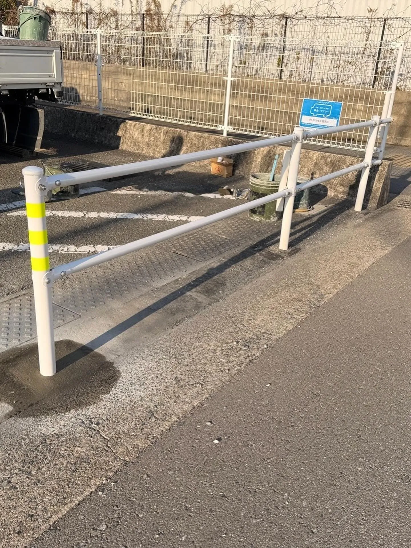 某薬局店舗柚須店フェンス工事をご紹介させて頂きます✨