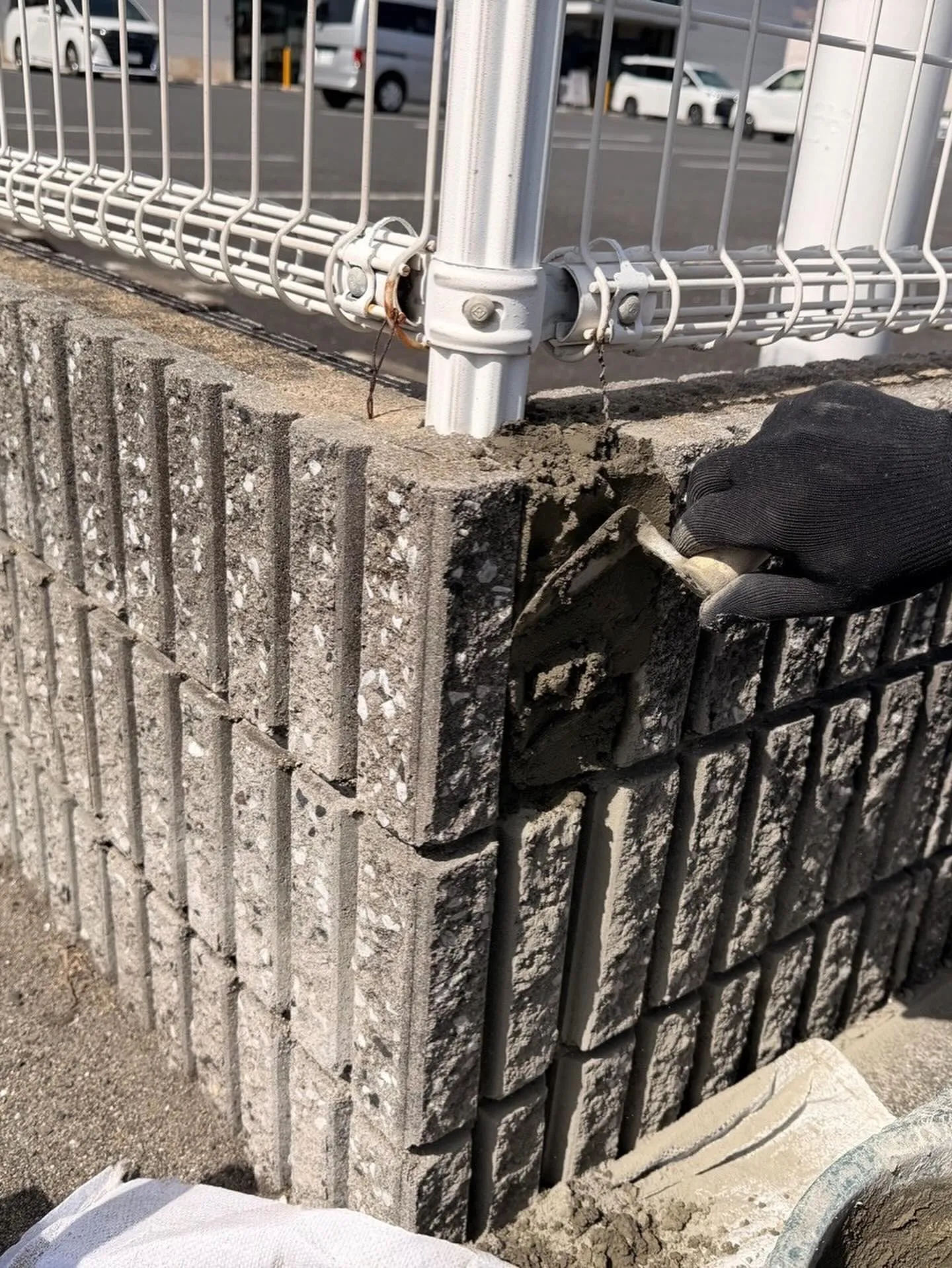 某衣服屋店舗行橋店ブロック工事をご紹介させて頂きます✨