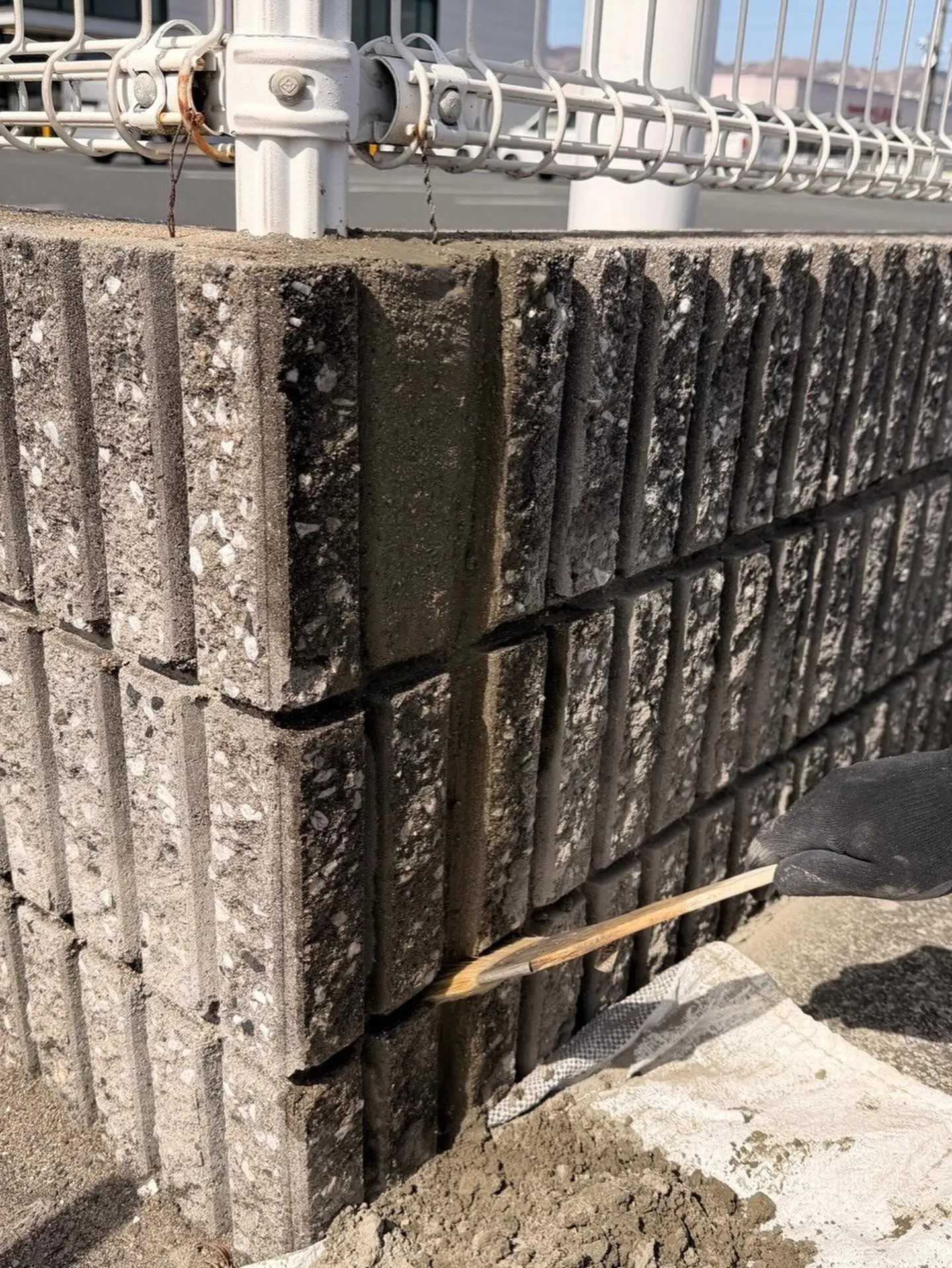 某衣服屋店舗行橋店ブロック工事をご紹介させて頂きます✨