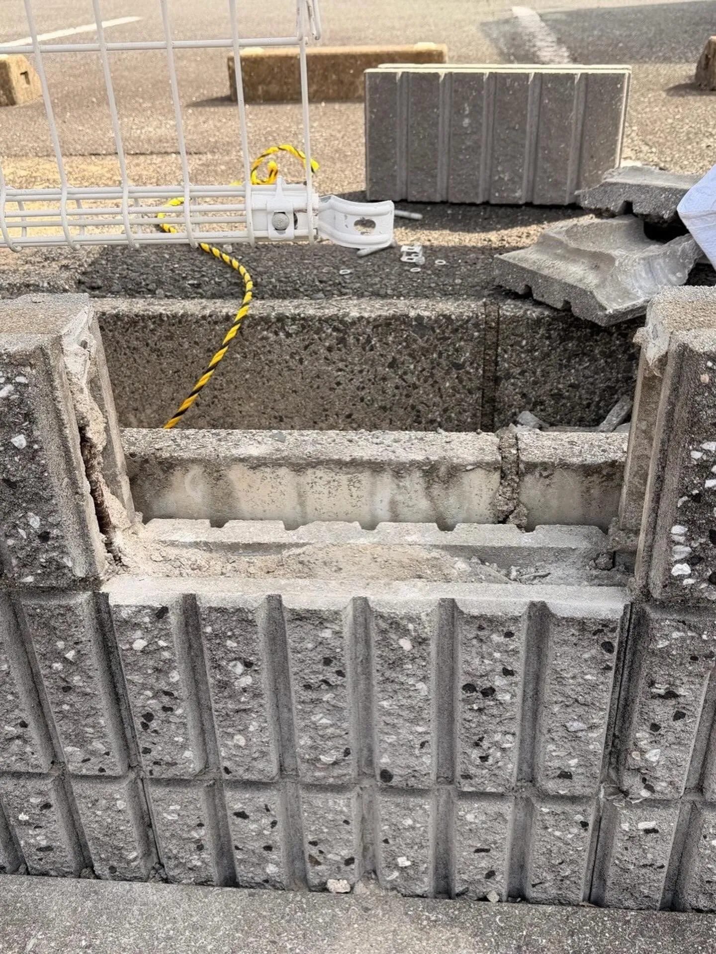 某衣服屋店舗行橋店ブロック工事をご紹介させて頂きます✨