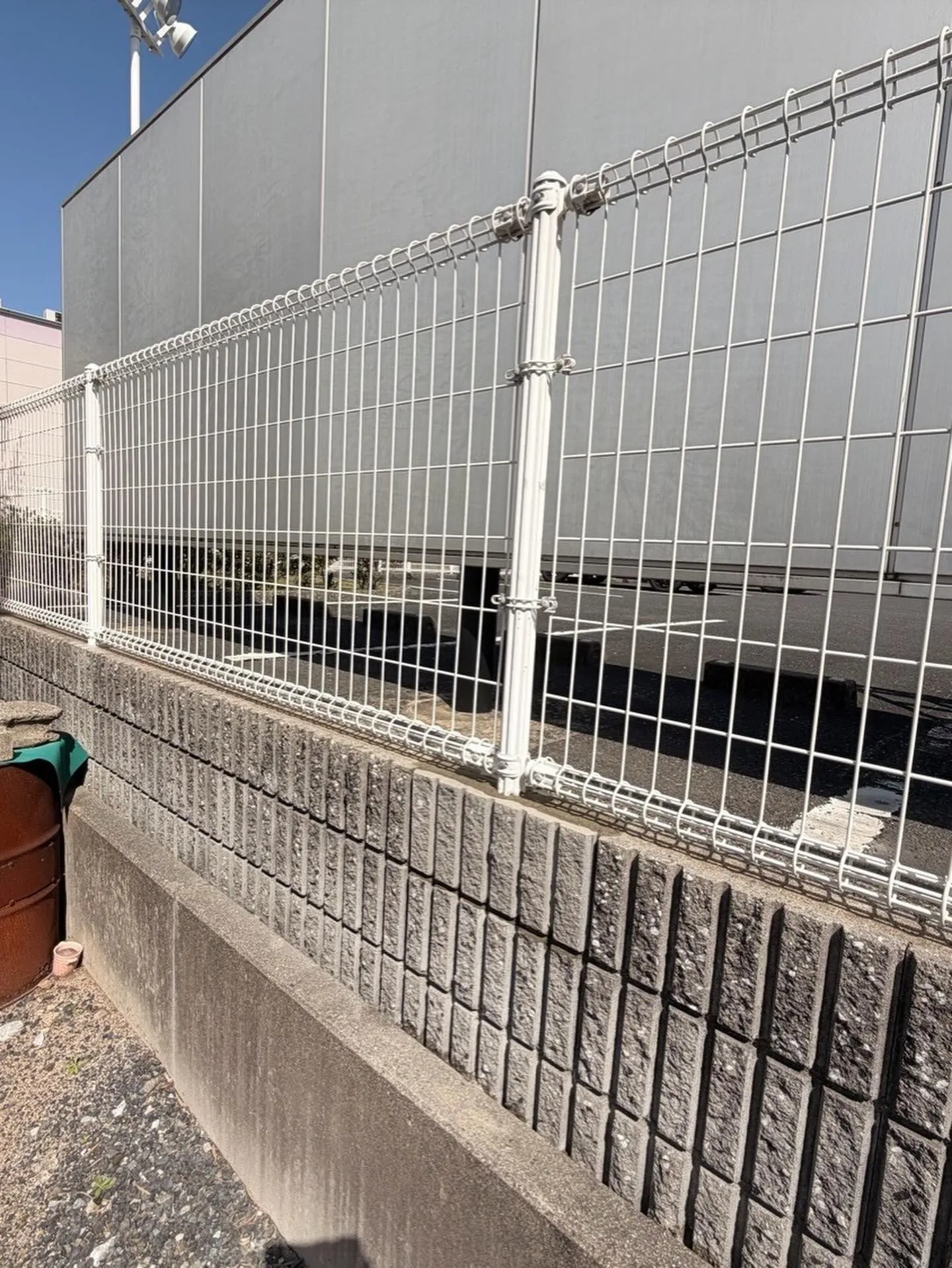 某衣服屋店舗行橋店ブロック工事をご紹介させて頂きます✨