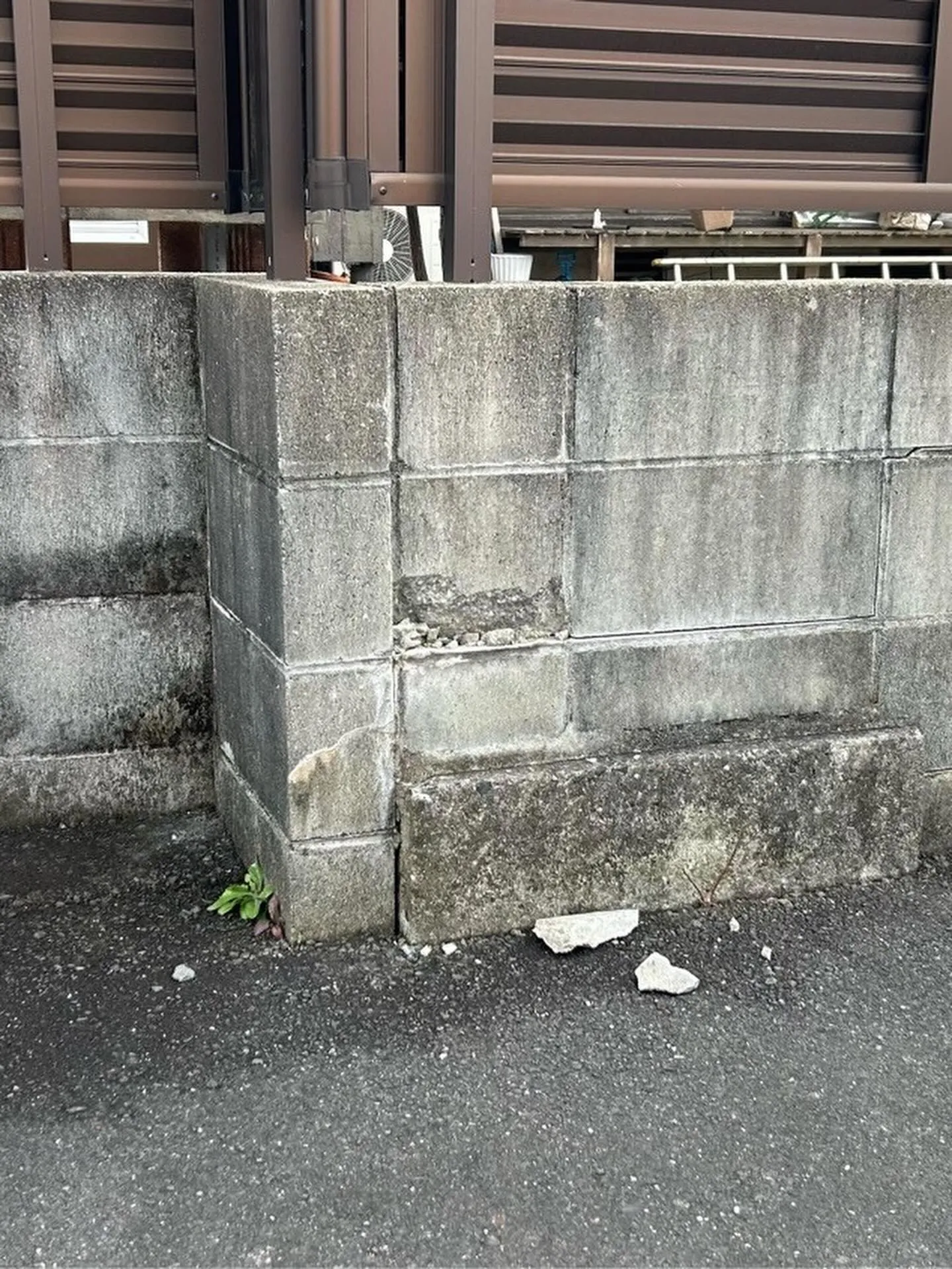 某お弁当屋店舗筑紫野店ブロック工事をご紹介させて頂きます✨