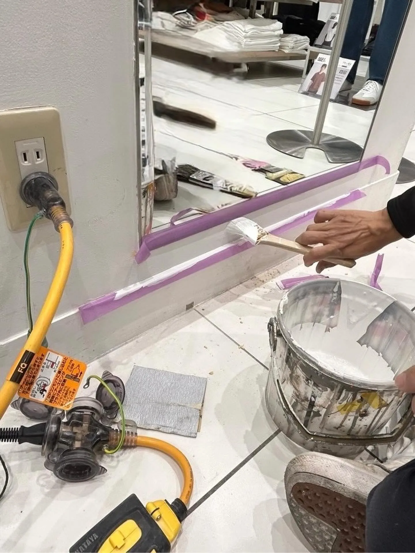 某衣服屋店舗東区店塗装工事をご紹介させて頂きます✨