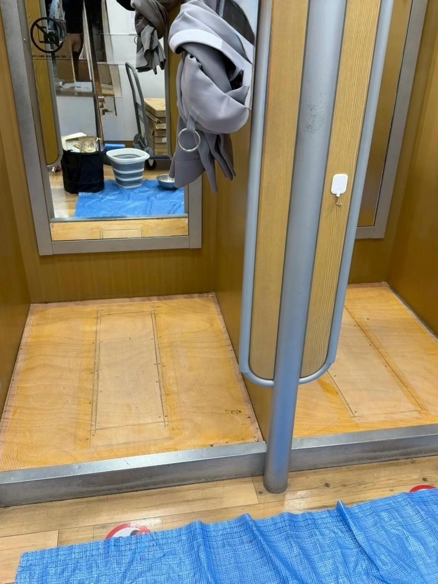 某衣服屋店舗出水店タイル工事をご紹介させて頂きます✨