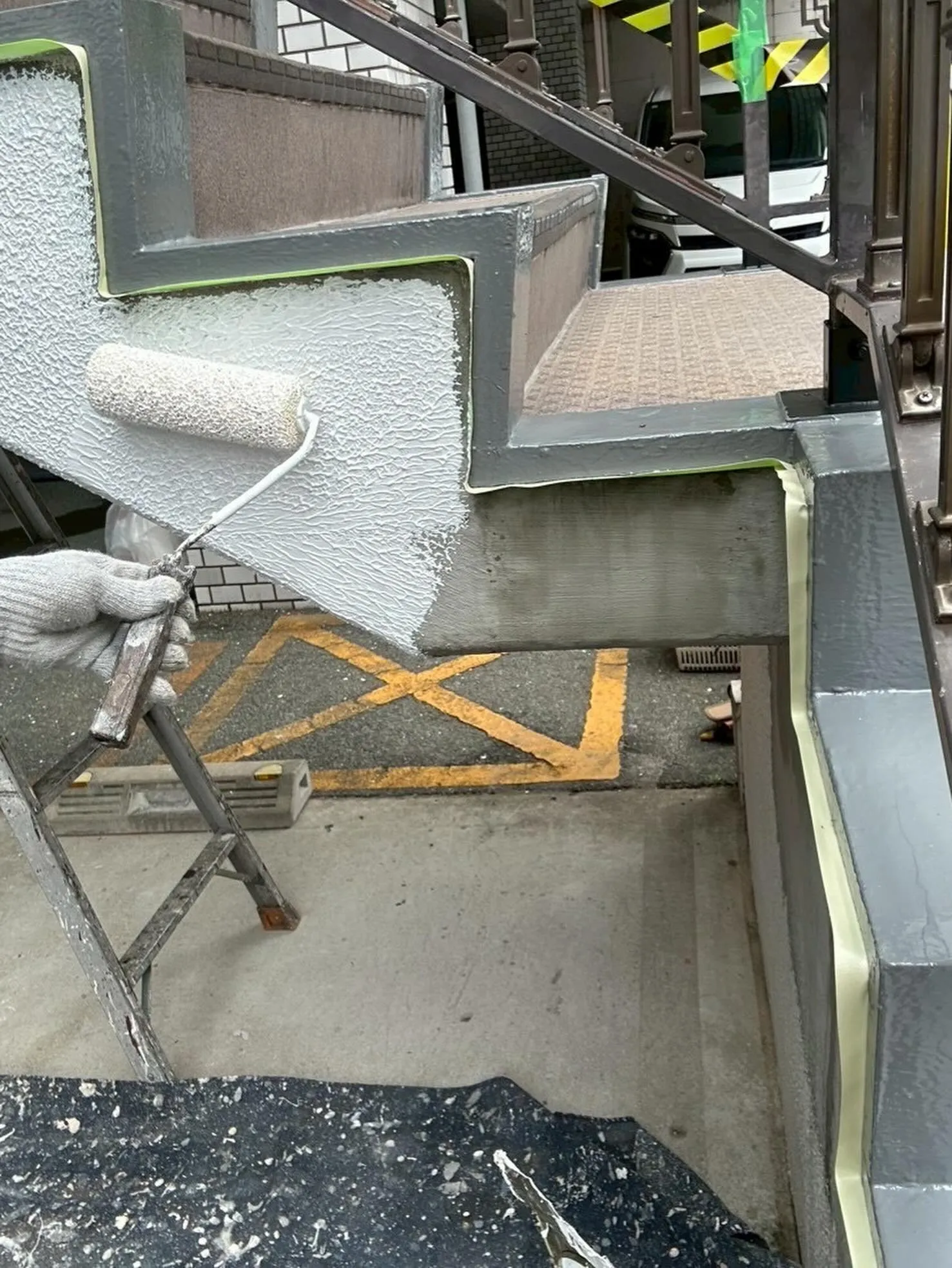 福岡市早良区ビル塗装工事をご紹介させて頂きます✨