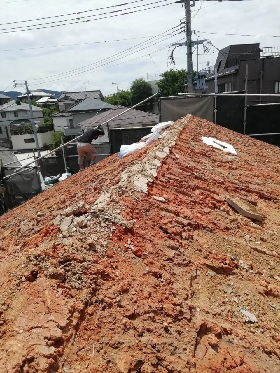 瓦工事をご紹介させて頂きます✨